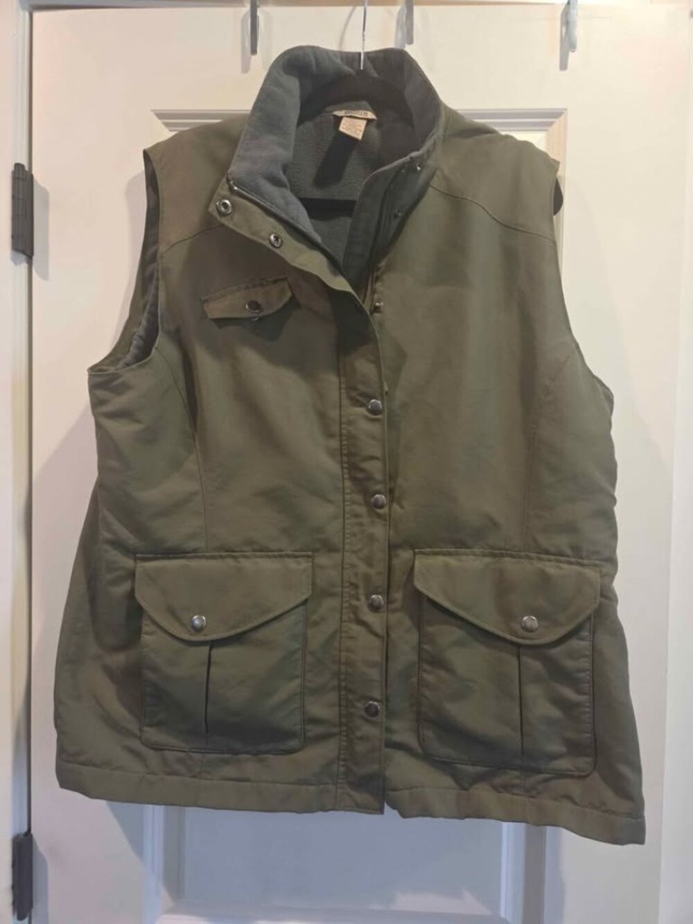 Duluth womens fleece lined vest XL